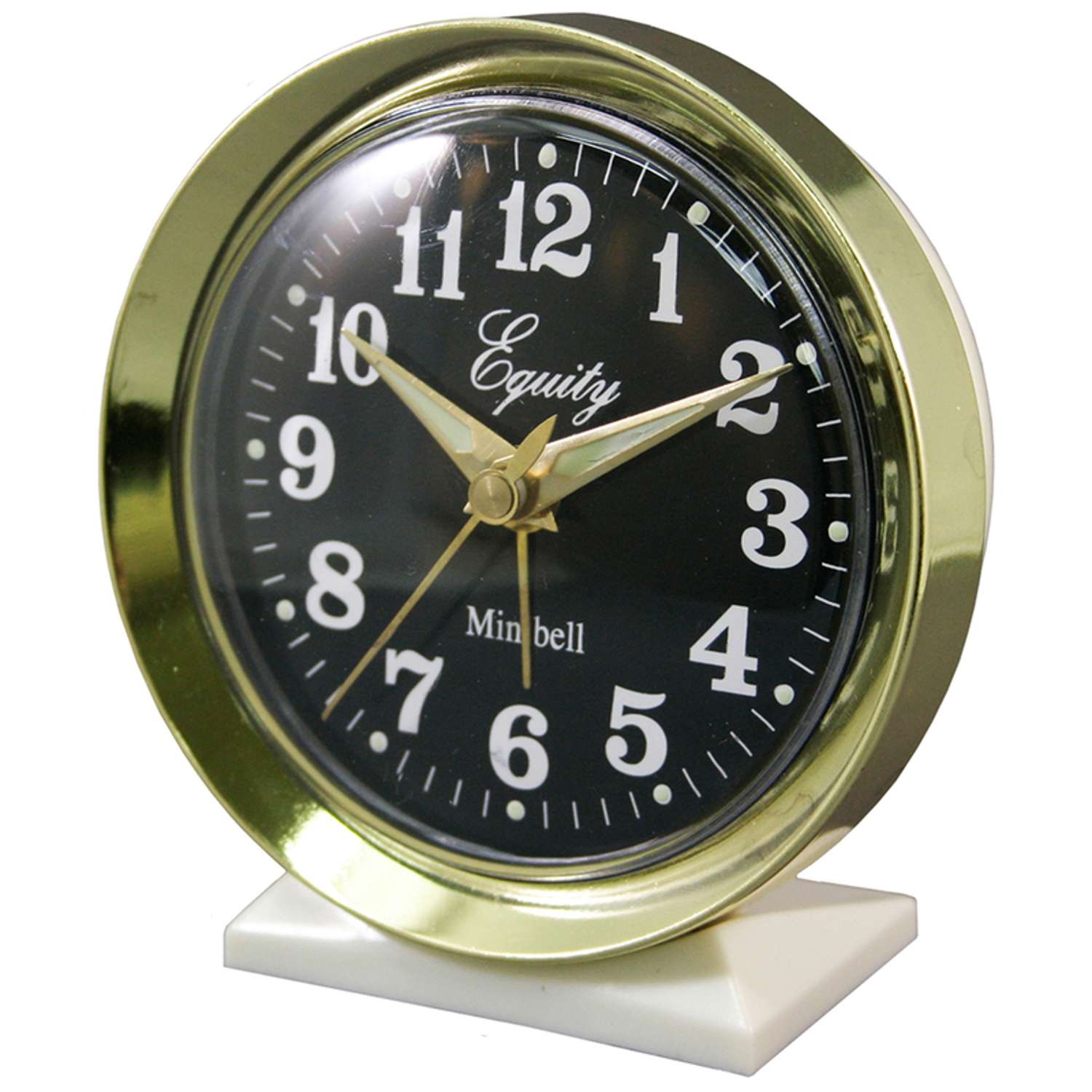  La Crosse Technology Equity 2.5 In. Black Alarm Clock Analog