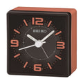  Seiko 2.26 In. Orange Alarm Clock Analog Battery Operated