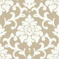  RoomMates 20.5 In. W X 16.5 Ft. L Damask Gold Vinyl Peel And Stick Wallpaper
