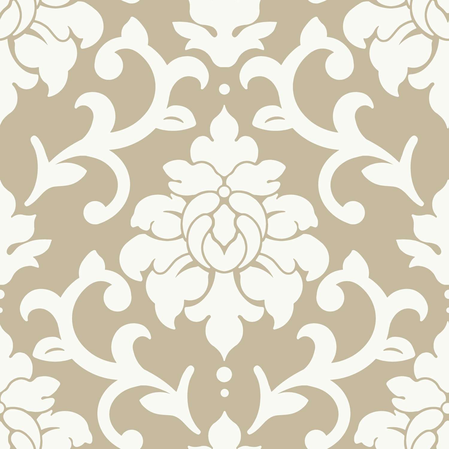  RoomMates 20.5 In. W X 16.5 Ft. L Damask Gold Vinyl Peel And Stick Wallpaper