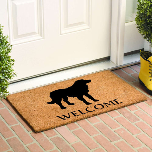  Calloway Mills 1.5 Ft. W X 2.5 Ft. L Black/Brown Coir Door Mat