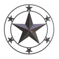  Accent Plus 24 In. H X 4 In. W X 24 In. L Texas Star Cast Iron Wall Decoration