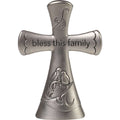  Precious Moments 4.25 In. H Silver Cast Zinc Alloy Tabletop Cross