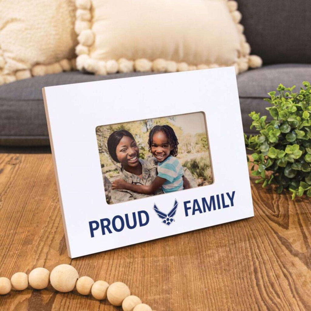  PGD Proud Air Force Family White Wood Picture Frame 7.63 In. H X 9.63 In. W