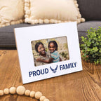  PGD Proud Air Force Family White Wood Picture Frame 7.63 In. H X 9.63 In. W
