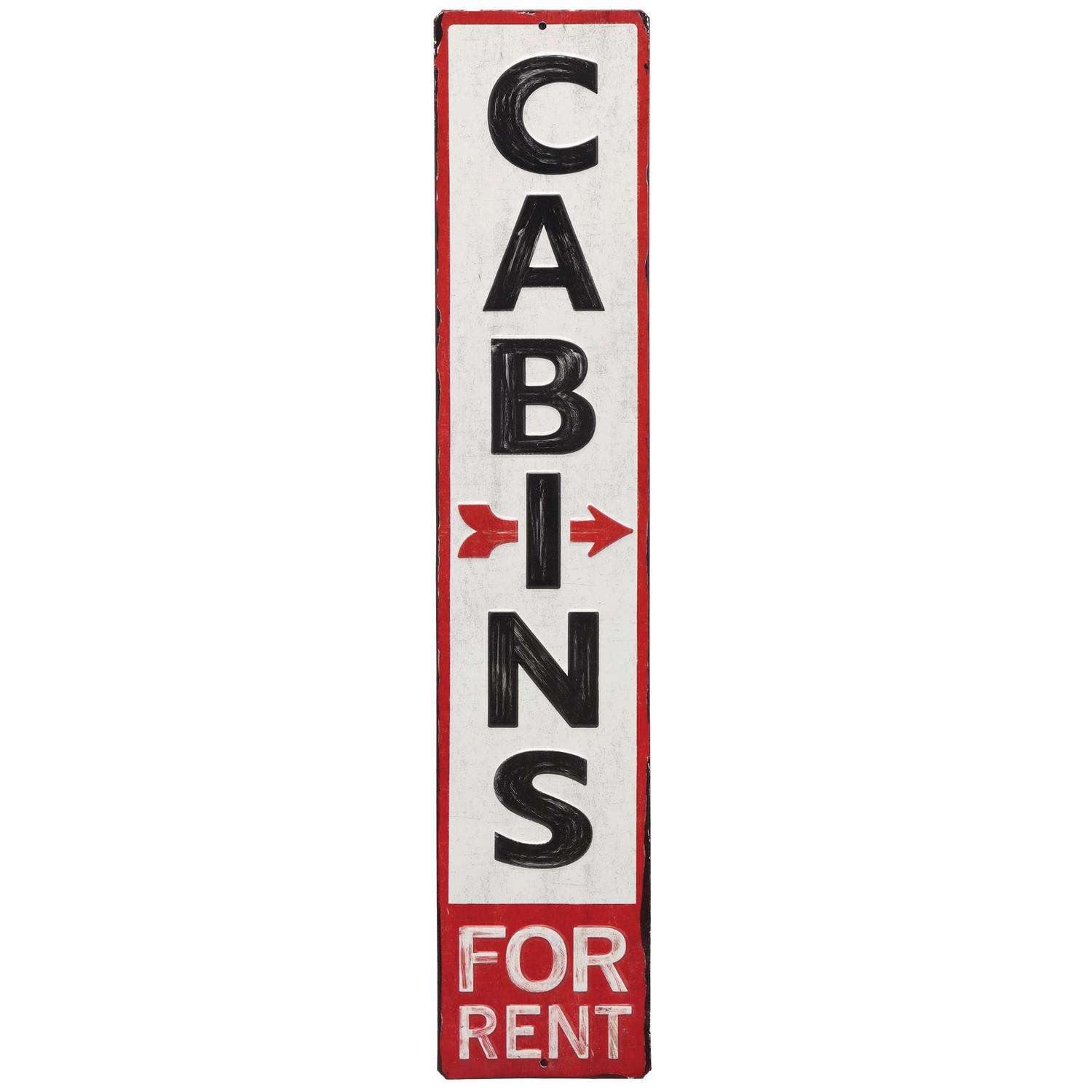 Open Road Brands 20 In. H X 0.125 In. W X 4 In. L Metal Sign