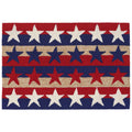  Liora Manne Frontporch 1.67 Ft. W X 2.5 Ft. L Multi-color Stars & Stripes Polyester Accent Rug