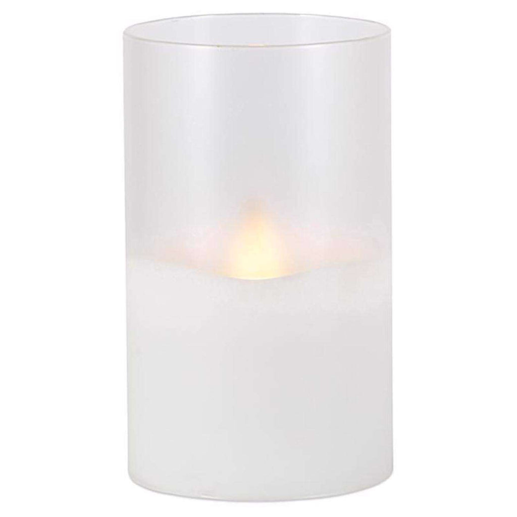  Everlasting Glow White No Scent Scent Flameless Hand Poured Candle