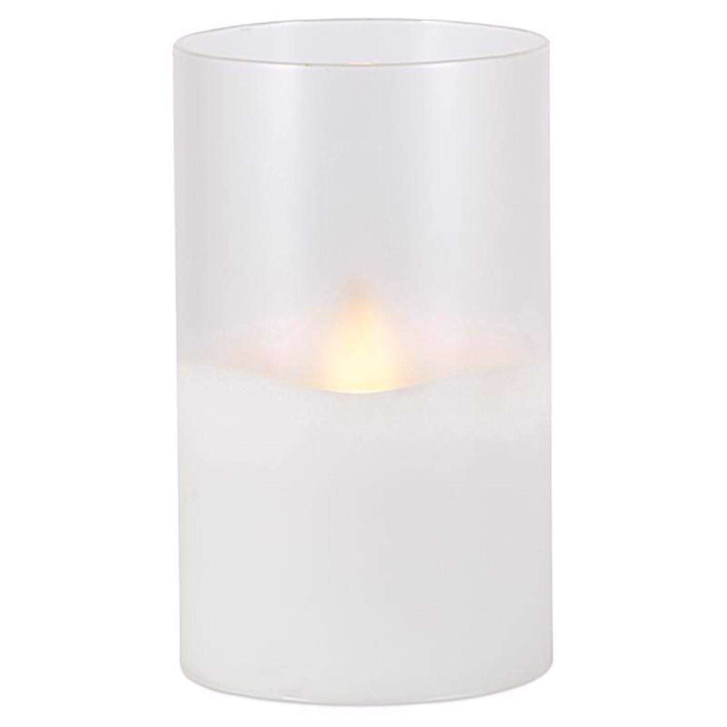  Everlasting Glow White No Scent Scent Flameless Hand Poured Candle