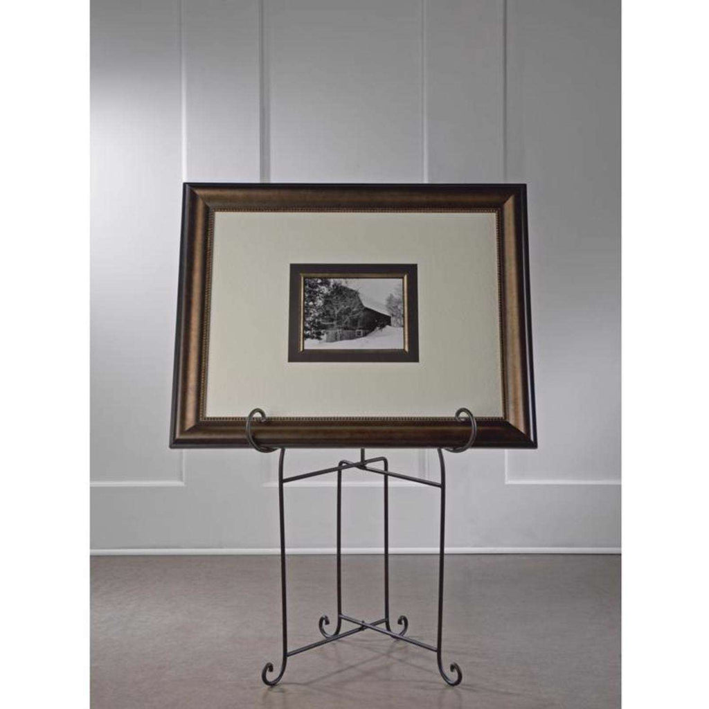  Tripar Baldwin 47.75 In. H X 21.15 In. W X 21.15 In. L Matte Black Metal Folding Floor Easel