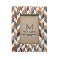  Matr Boomie Artemis Brown/Gray Bone Picture Frame 8.5 In. H X 6.5 In. W