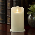  Sterno Home White No Scent Iflicker Smooth Pillar Candle