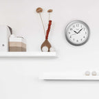  La Crosse Technology 10 In. L X 1 In. W Indoor Analog Wall Clock Plastic Silver