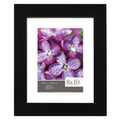  Gallery Solutions Matte Black Wood Picture Frame 12.5 In. H X 10.5 In. W