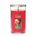  Yankee Candle Red Macintosh Scent Medium Pillar Candle 12 Oz