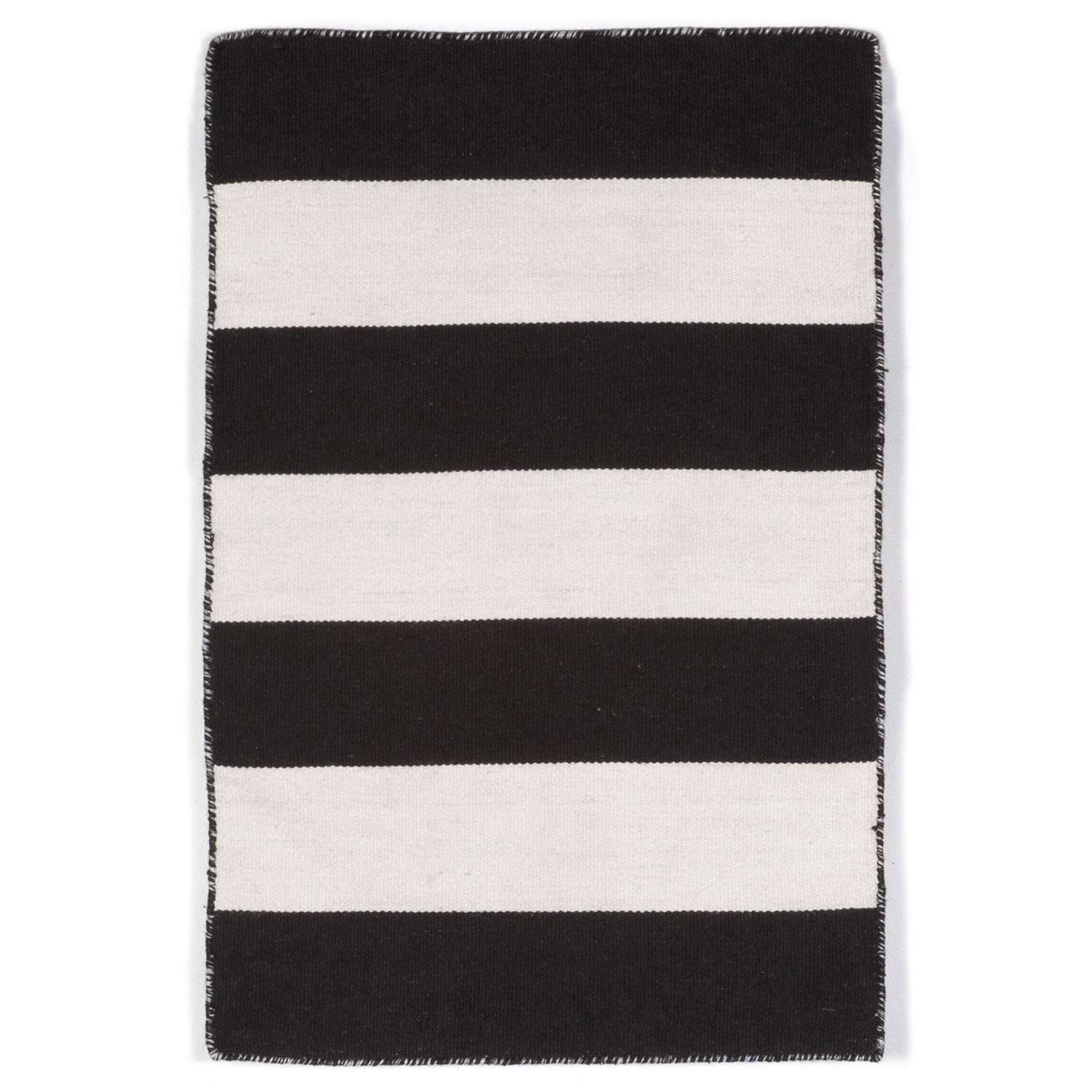  Liora Manne Sorrento 2 Ft. W X 3 Ft. L Black Casual Polyester Rug