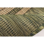  Liora Manne 4.83 Ft. W X 7.5 Ft. L Green Stripe Polypropylene Accent Rug
