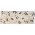  Simple Spaces 21 In. W X 54 In. L Multicolored Mocha Roses Polyester Rug