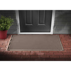  WeatherTech Outdoor Mats 30 In To W X 60 In To L Brown Thermoplastic Door Mat