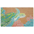  Liora Manne 2 Ft. W X 3 L Natural Sea Turtle Coir Floor Mat