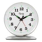  La Crosse Technology Equity 4.4 In. Silver Alarm Clock Analog