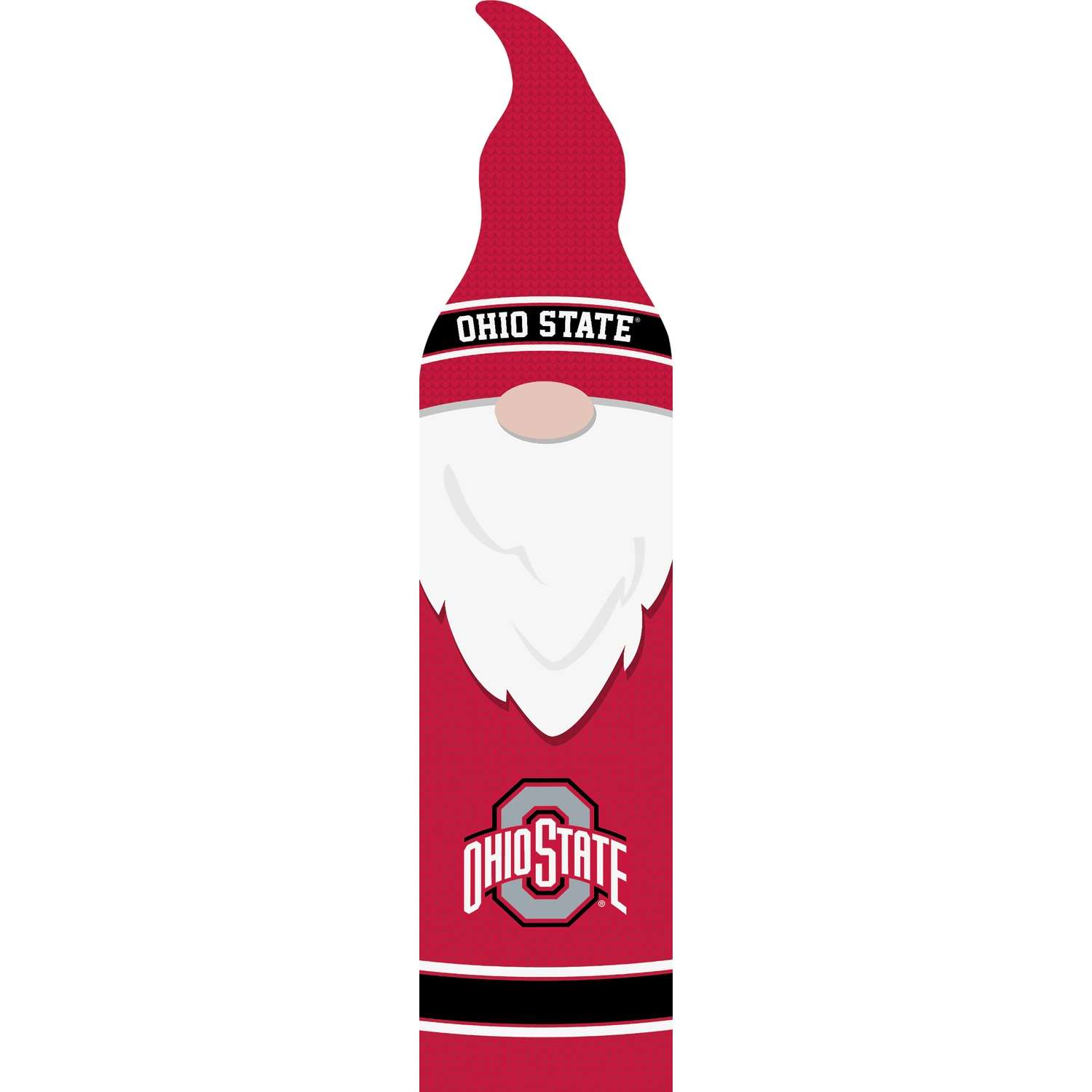  P. Graham Dunn Ohio State 32 In. H X 7.25 In. W X 0.75 In. L Multicolored Wood Gnome Porch Leaner