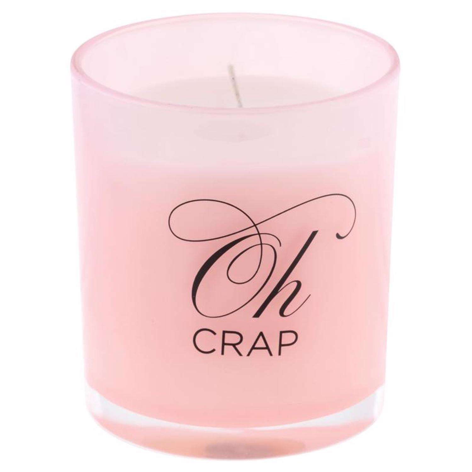  Karma Gifts Pink Spice Scent Oh Crap Candle 10.5 Oz