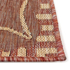  Liora Manne Carmel 4.85 Ft. W X 7.5 Ft. L Red Casual Polypropylene Accent Rug