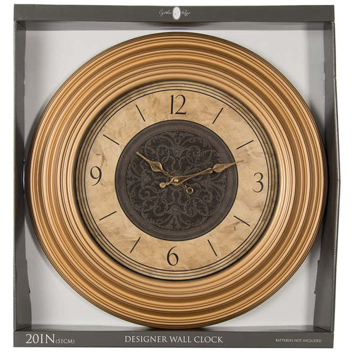  Cynthia Royce 16 In. W Classic Analog Wall Clock