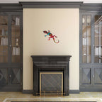  Next Innovations Habanero Orange Gecko 18 In. H X 1 In. W X 14 In. L Semi-Gloss Steel Wall Decor