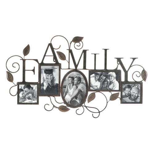  Accent Plus Family Metal Picture Frame 25.75 In. H X 15 In. W