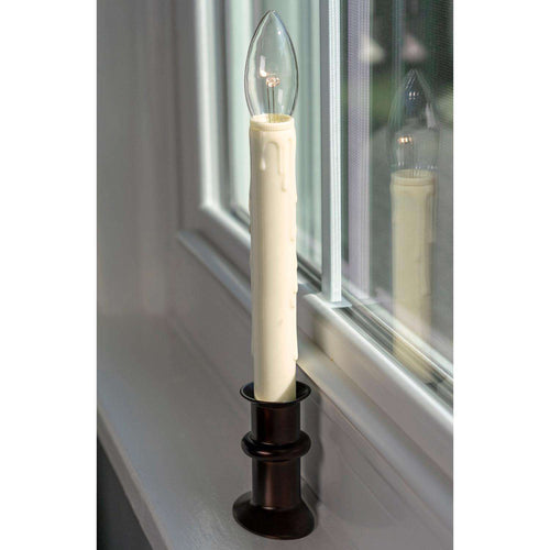  Celestial Lights Antique Bronze/Cream LED Window Candle