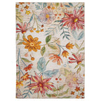  Linon Home Decor 7 Ft. W X 5 Ft. L Ivory/Pink Daytona Polyester Rug