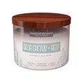  Candle-Lite Essential Elements White Baja Cactus/Kelp Scent Candle 14.75 Oz