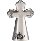  Precious Moments 3.5 In. H Silver Zinc Alloy Angel Cross