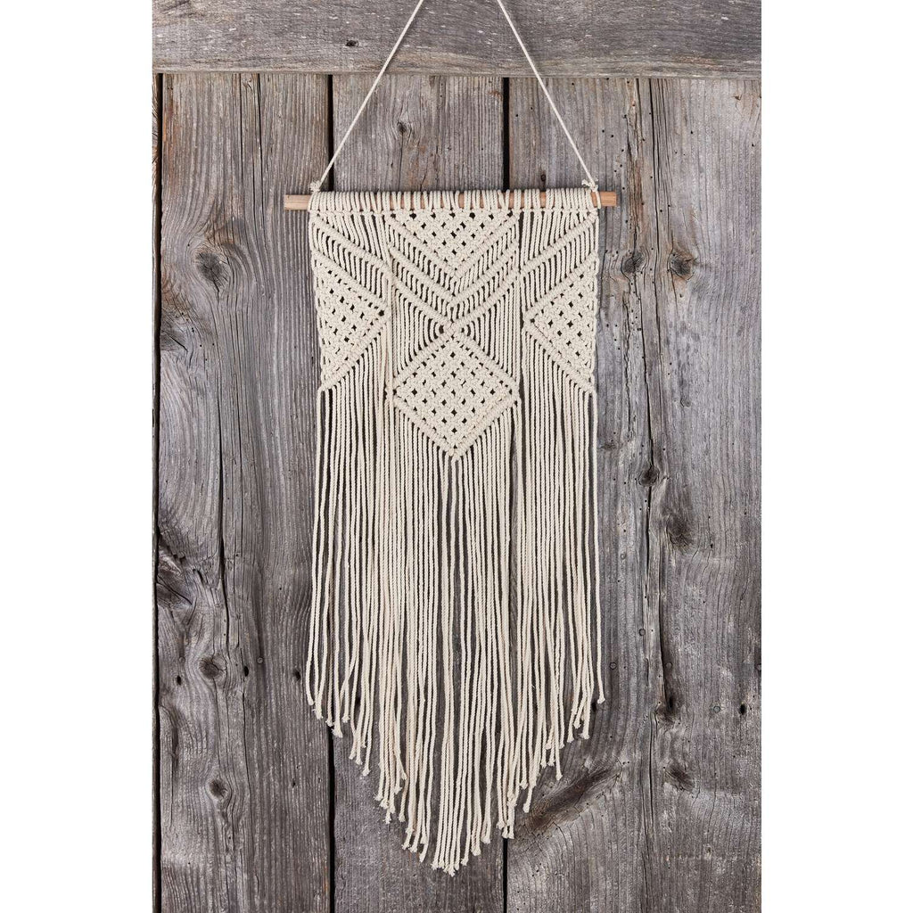  Primitive Planters 30 In. H X 14 In. W X 30 In. L Natural Cotton Wall Hanging