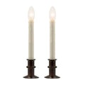  Celestial Lights Antique Bronze/Cream LED Window Candle
