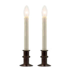  Celestial Lights Antique Bronze/Cream LED Window Candle