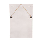  Glitzhome 17.72 In. H X 0.35 In. W X 11.81 In. L Multicolored Wood Wall Sign