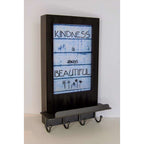  Hi-Jack 9.5 In. H X 6 In. W X 3 In. L Bronze Metal/Wood Decor/Frame/Key Holder