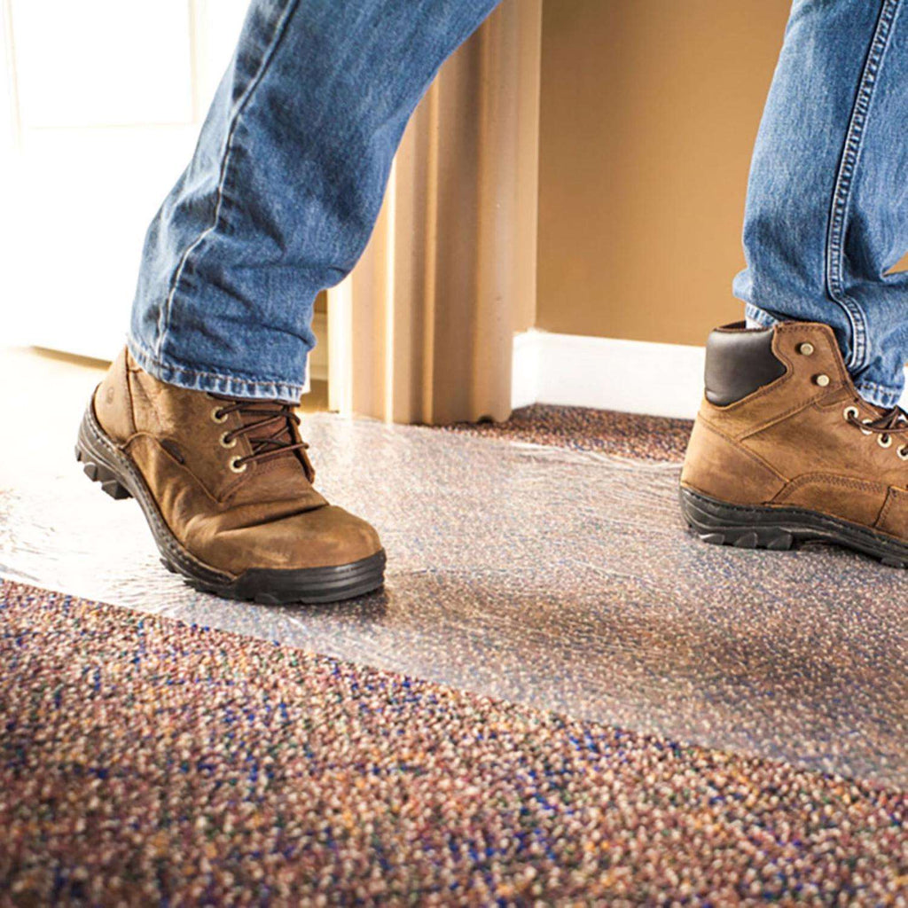  Surface Shields Carpet Shield Self-Adhering Film 2.5 Mil X 36 In. W X 500 Ft. L Polyethylene Clear 1