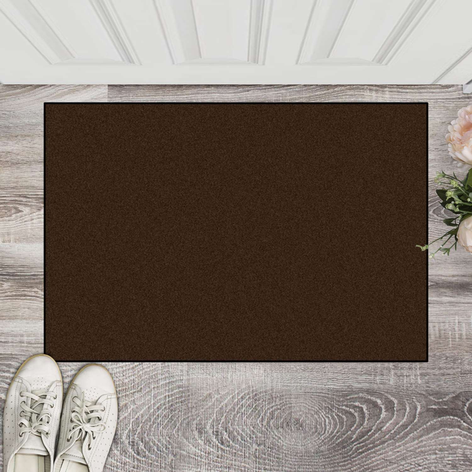  Sports Licensing Solutions Southern Oaks Floor Protection 19 In. W X 30 In. L Vinyl Brown 1 Pk