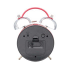  Seiko 5.5 In. Red Alarm Clock Analog Battery Operated