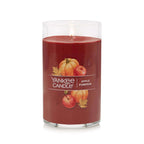  Yankee Candle Signature Red Apple Pumpkin Scent Pillar Candle 14.25 Oz