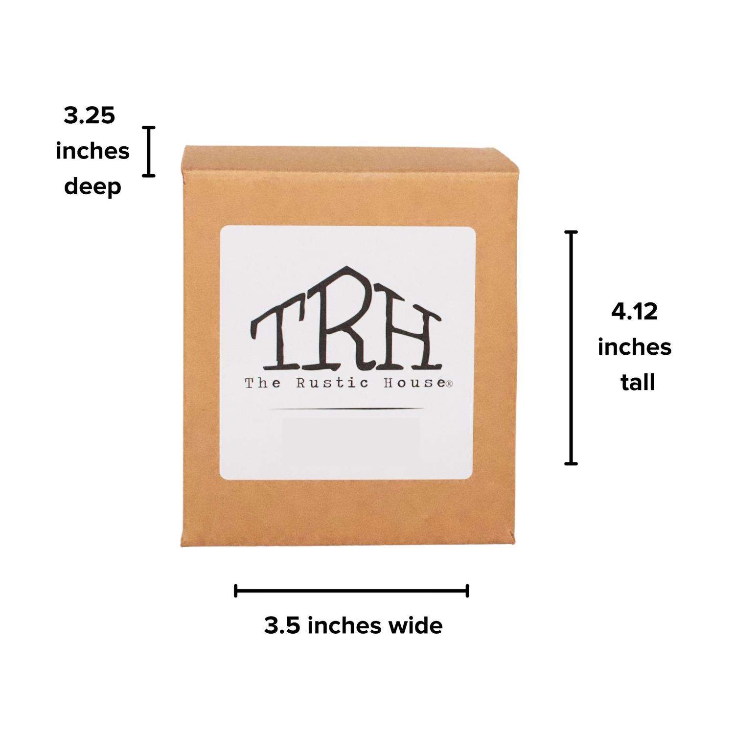  The Rustic House White Balsam Fir Scent Candle 8 Oz