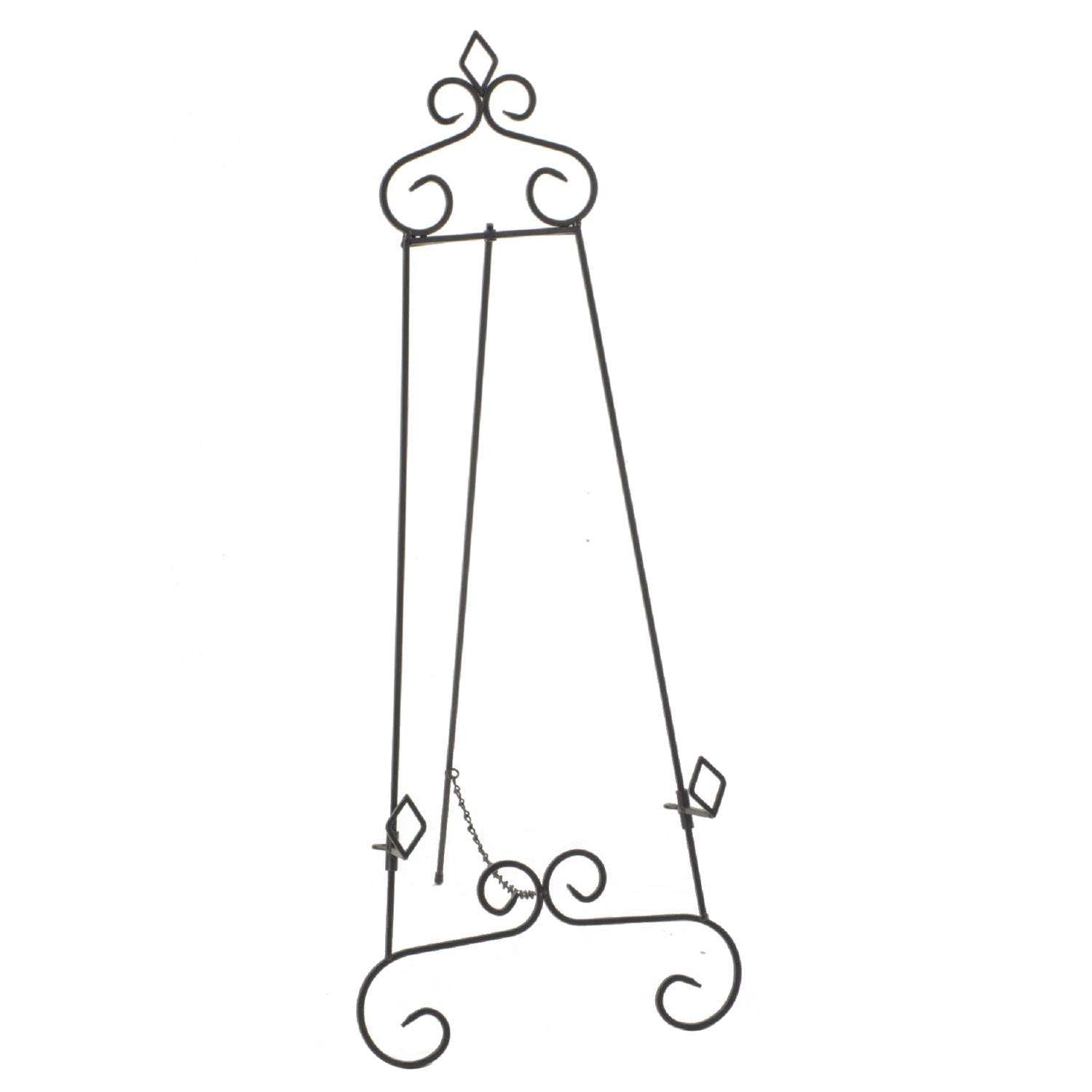  Tripar 35.5 In. H X 14.4 In. W X 17.4 In. L Matte Black Metal Keller Easel