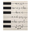  Open Road Brands 18.25 In. H X 1 In. W X 18.25 In. L Black/Gray Canvas Wall Decor