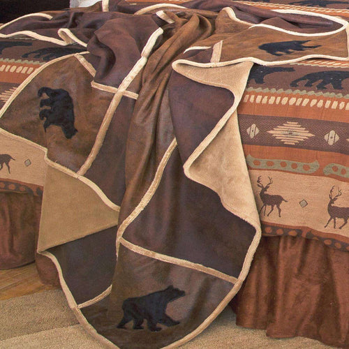  Carstens Inc 54 In. W X 68 In. L Multicolored Polyester Throw Blanket