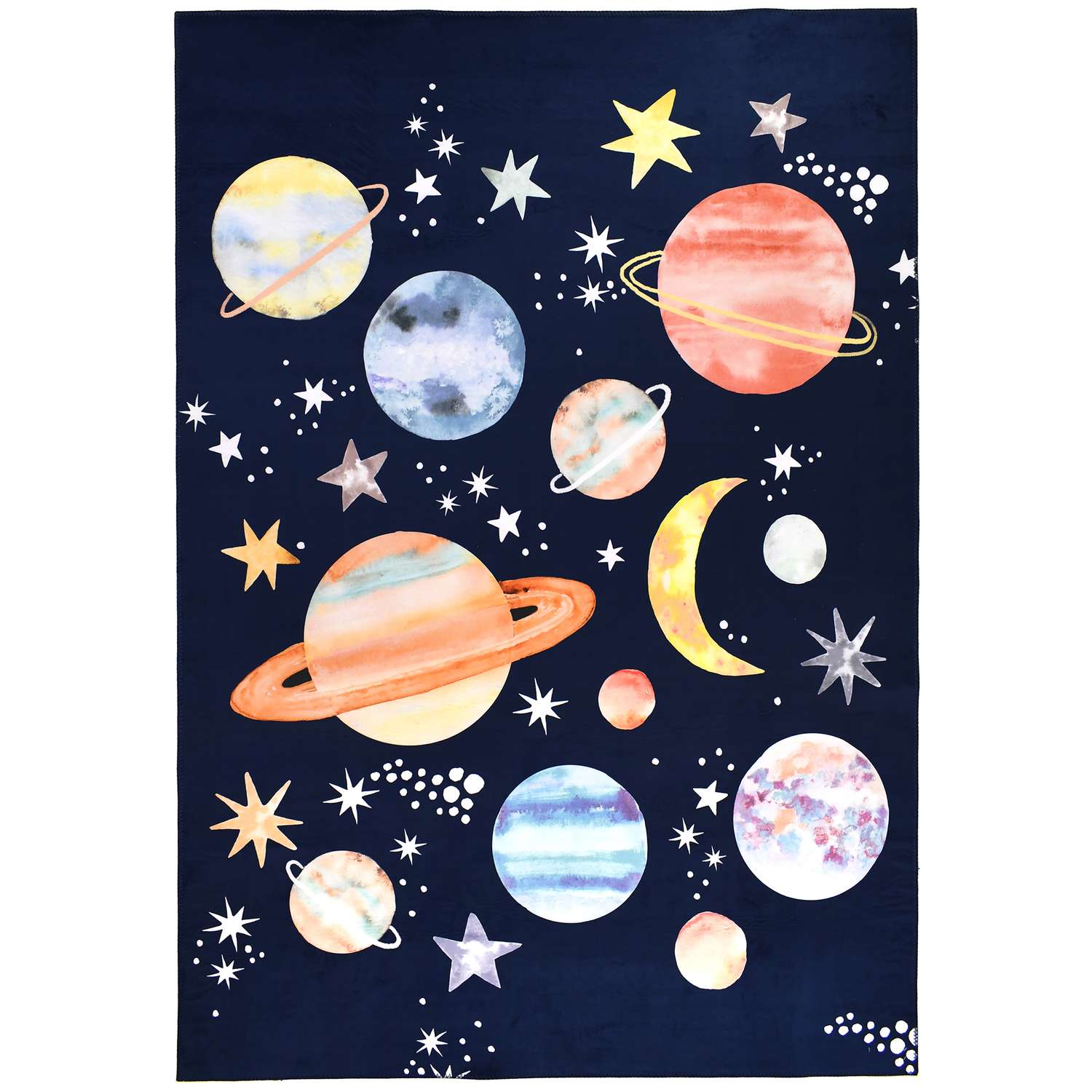  Homefires 5 Ft. W X 7 Ft. L Multicolored Infinity Accent Rug