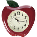  Westclox 10.0 In. L X 10 In. W Indoor Casual Analog Wall Clock Glass/Plastic Red